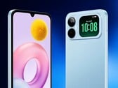 Honor Play 20A 的背面配有副屏，用于通过主摄像头拍摄自拍。
