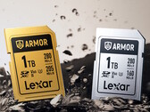 Lexar Armor 系列 SDXC 存储卡由不锈钢制成，具有很强的防摔、防震、防尘和防水性能。(图片来源：Lexar）