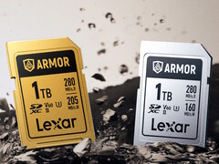 Lexar Armor 系列 SDXC 存储卡由不锈钢制成,具有很强的防摔、防震、防尘和防水性能。(图片来源:Lexar)