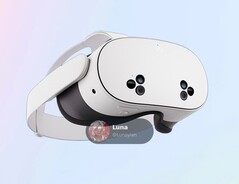 Quest 3S 与同类产品的区别主要在于其独特的三摄像头集群(图片来源:@Lunayian)