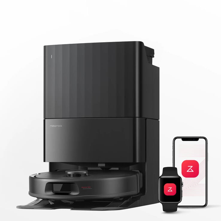 Roborock QV 35A 机器人真空吸尘器。(图片来源：Roborock）