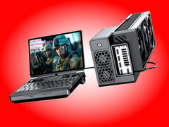 Win Max 3 连接到 GPD 的 G2 eGPU 扩展坞。