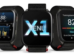 Venu X1 获得新的软件版本。(图片来源:Garmin)