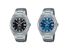 从左到右，卡西欧 Edifice EFB-109D-1AVEF 和 EFB-109D-2AVEF。(图片来源：卡西欧英国公司）