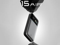 Cuktech 发布新款 SiC 15 Air 移动电源。图：便携式充电器。(图片来源：Cuktech）