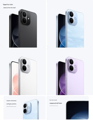 Redmi Note 17 Pro 的设计亮点和配色方案（机器翻译）