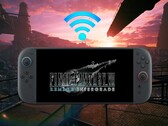 最终幻想 7 重制版 Intergrade Switch 2 显示了 WiFi 标志（图片来源：任天堂美国公司、Square Enix 编辑）