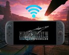 最终幻想 7 重制版 Intergrade Switch 2 显示了 WiFi 标志(图片来源:任天堂美国公司、Square Enix 编辑)