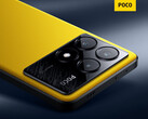 采用 POCO 标志性黄色外观的 POCO X6 Pro。(图片来源：小米）