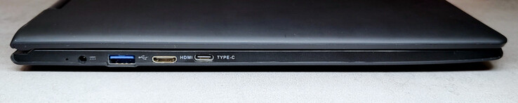 3.5 x 1.75毫米空心插座 电源；USB 3.0 MiniHDMI；USB Type-C