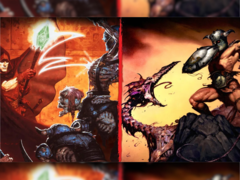 新的 Heretic + Hexen 游戏捆绑包配备了升级的纹理、现代无障碍工具，以及由 Andrew Hulshult 制作的最新配乐。图：官方游戏插图。(图片来源：Steam - 已编辑）