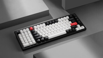 Keychron Q12 HE 碳黑色无线游戏和生产力键盘。(图片来源：Keychron）