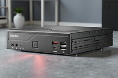 Shuttle XPC Slim DH810 迷你 PC 瞄准了工业 IT 群体。(图片来源：Shuttle，已编辑）