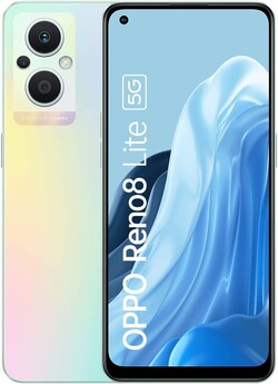 彩虹光谱中的Oppo Reno8 Lite 5G