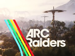图为带有徽标的《Arc Raiders》横幅（图片来源：截图，《Arc Raiders》YouTube，Embark Studios 经编辑）