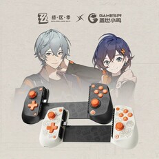 以 ZZZ 为主题的 GameSir X5 Lite 移动控制器。图片来源：hoyo.global)