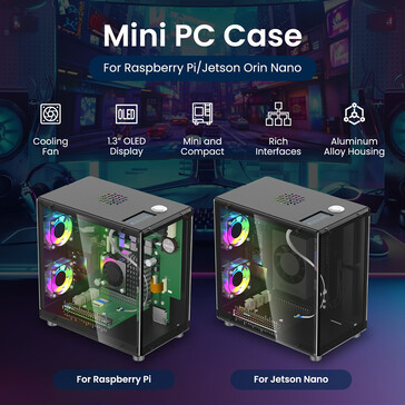 迷你 PC 机箱的主要亮点（图片来源：Elecrow）