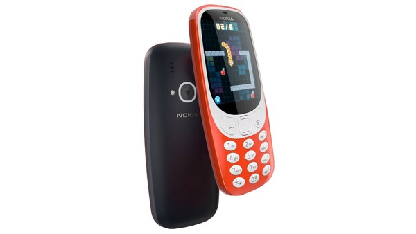 焕然一新的诺基亚 3310 有 2G、3G 和 4G 三种制式（图片来源：诺基亚）