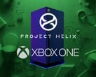 显示有Xbox One标志的Project Helix游戏主机