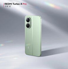 红米 Turbo 4 青柠/绿配色。(图片来源：Redmi）
