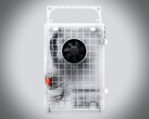 Teenage Engineering 的最新 PC 机箱由透明塑料制成。(图片来源：Teenage Engineering）