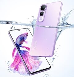 vivo Y400（图中为紫黄昏色）具有 IP68 和 IP69 防水等级（图片来源：vivo）。