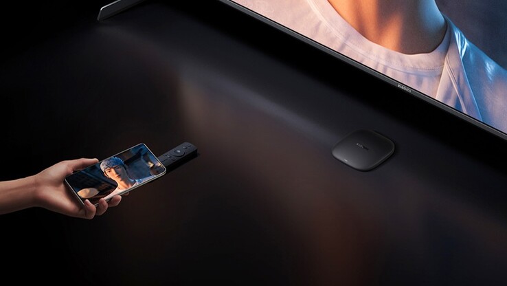 小米盒子 5 和小米盒子 5 Max（如图）提供 NFC 功能。(图片来源：小米）