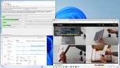 播放 4K 视频材料时的最大延迟