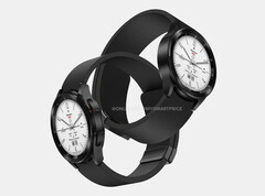 Galaxy Watch4 Classic的设计预计将在Galaxy Watch6系列中回归。(图片来源：@OnLeaks &amp;amp; MySmartPrice)