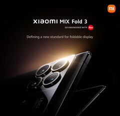 小米通过最新预告为 MIX Fold 3 设立了高标准。(图片来源：小米）