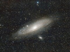 显示仙女座星系的图像。(图片来源:mattiaverga - Pixabay)