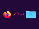 Mozilla 将 Firefox 115 ESR 从支持的浏览器列表中删除，这将使旧系统用户浏览网页变得更加困难。图：MacOS 版火狐浏览器安装程序（图片来源：截图 - Notebookcheck）