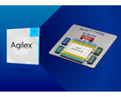 展示 Altera Agilex 7 FPGA 芯片内部结构的宣传图。(图片来源：Altera 新闻室）