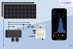 Legion Solar 7是一个DIY家庭电源系统，包括太阳能电池板和AI电脑。(图片来源:Legion)