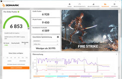 Fire Strike (主电源操作，办公室模式)