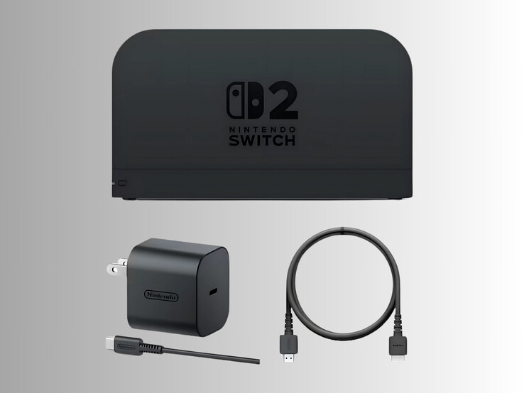 任天堂 Switch 2 官方底座（图片来源：任天堂美国公司）