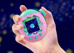 Tamagotchi Paradise 有一个可在宇宙中缩放的转盘（图片来源：Bandai Namco）