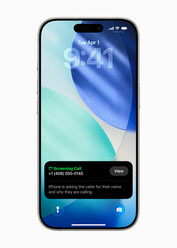 iOS 26 通话筛选（图片来源：Apple)