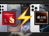 iPhone 16 Pro Max 与Galaxy S25 Ultra 的游戏性能对比：A18 Pro 再次大放异彩。(图片来源：大麦科技，Apple ，三星，有删改)