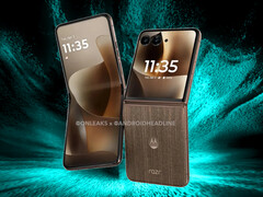 据报道，Razr 70 Ultra 采用了其中一种上市颜色。