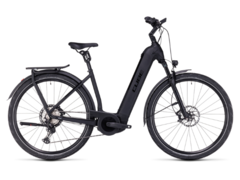 新的Cube Kathmandu Hybrid SLT 750电动自行车有一个750Wh的电机。(图片来源: Cube)