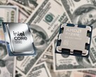 据报道，AMD 和英特尔将于 2026 年发布当前一代 Zen 5（图右）和 Arrow Lake（图左）CPU 的后继产品。(图片来源：Unsplash、英特尔、Notebookcheck，经编辑）