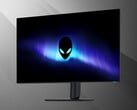 Alienware AW3226Q 32英寸4K OLED显示器正面倾斜视角图