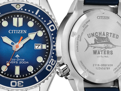 三款全新 Citizen Promaster Dive 腕表的机芯、表镜和防水深度均相同。