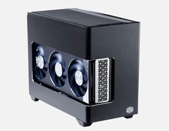 这款全新的游戏 ITX 机箱注重 GPU 冷却（图片来源：Cooler Master）