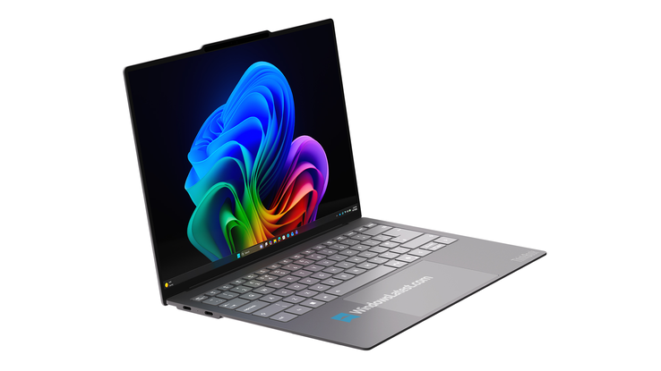 联想-ThinkBook-Aeroblade-笔记本电脑-侧视图