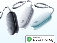 SwitchBot 安全警报器有黑色、白色和水蓝色可供选择（图片来源：SwitchBot）