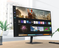 M50C建立在早期的Smart Monitor M5系列显示器的基础上。(图片来源：三星)