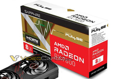 Radeon RX 7600将是RX 6600系列的第一个替代品。(图片来源：VideoCardz)