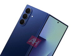 Galaxy Z Fold7，传闻中的多种发布颜色之一。(图片来源：Android Headlines）
